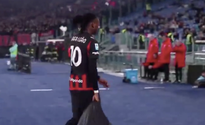 AC米兰客场0-1负拉齐奥 莱奥与阿莱格里爆发冲突